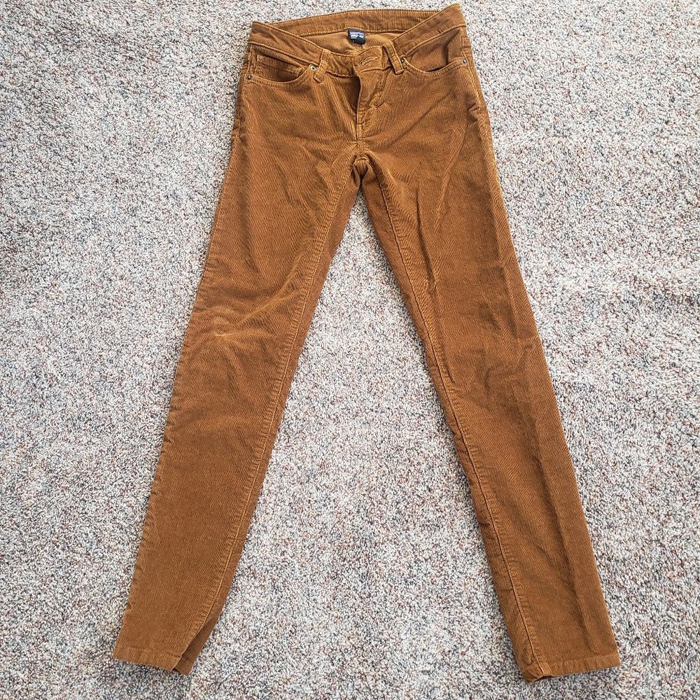 Patagonia Fitted Corduroy Pants - Size 27 - Bence Brown